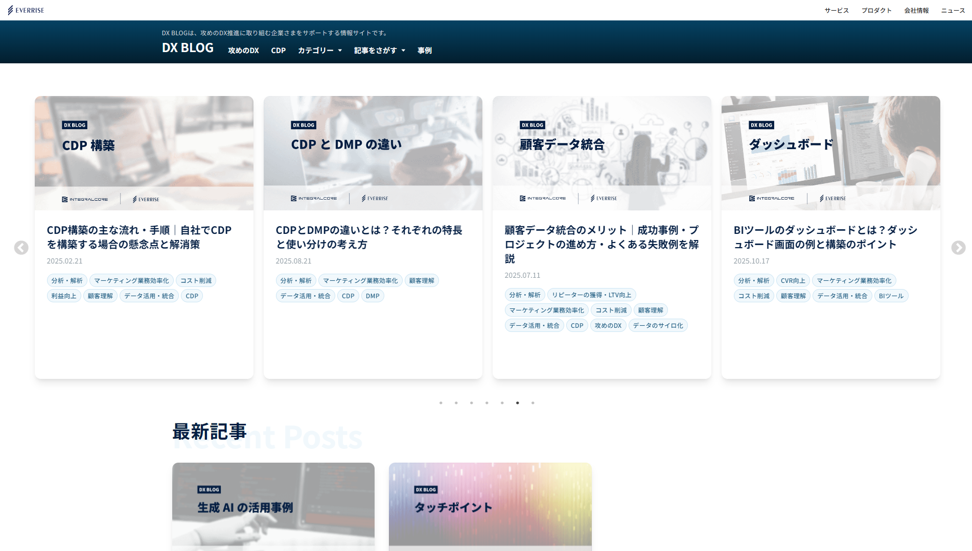 DX BLOGスクショ